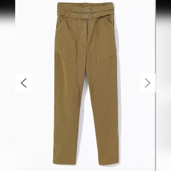 Urban Outfitters Darcie Double Belted Utility Pant Size 4 - Picture 4 of 9